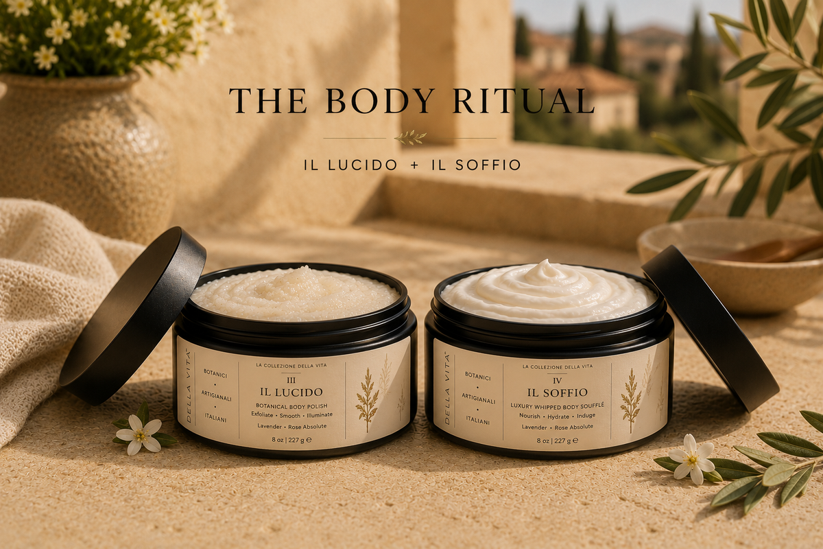The Body Ritual – Il Lucido and Il Soffio bundle by Della Vita
